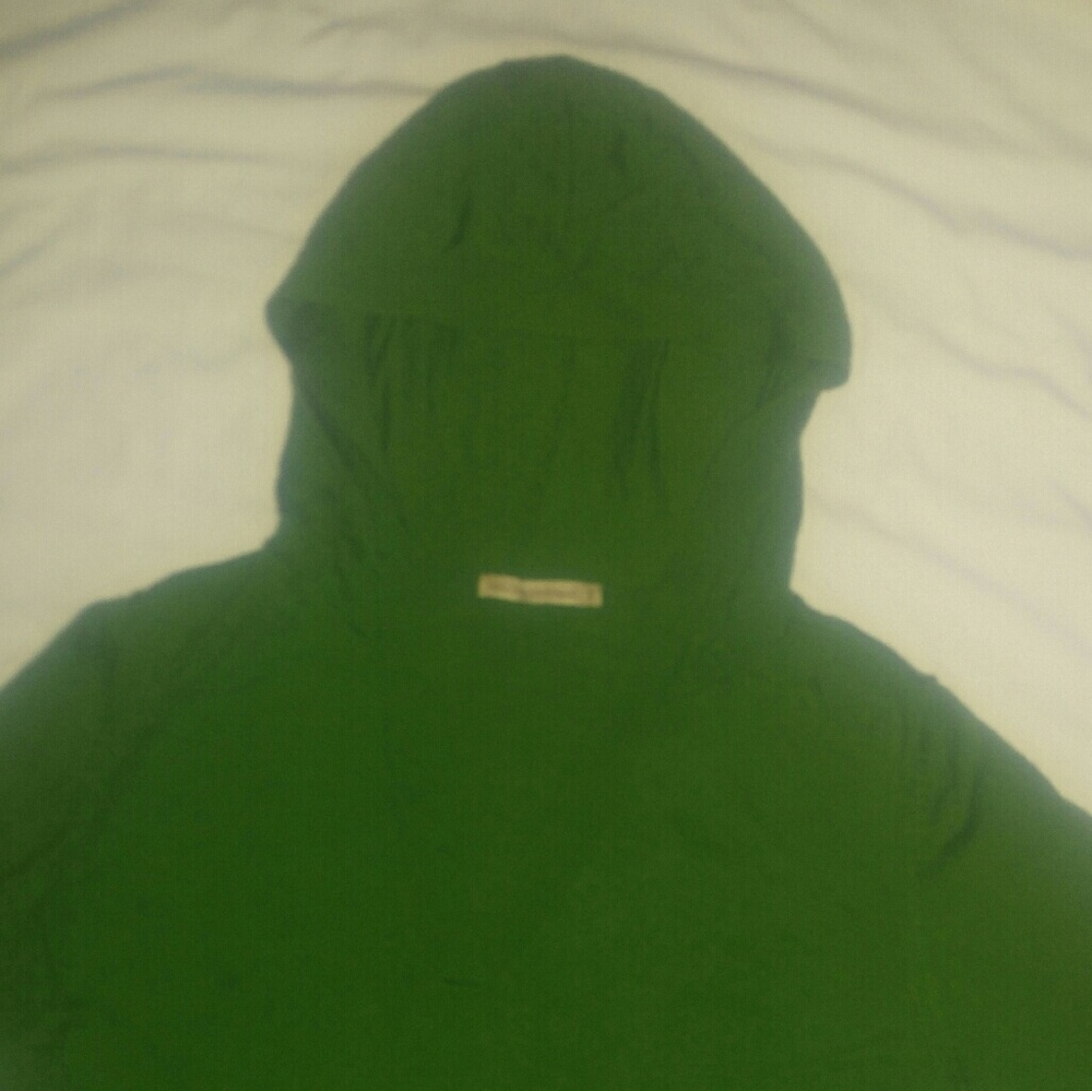 Long hooded sweater